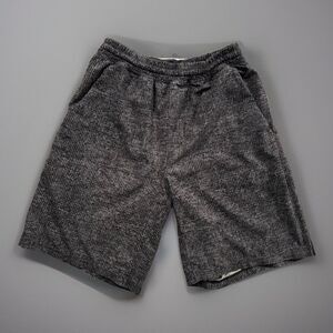 LULULEMON Mens Pace Breaker Active Short Sz S 7” Inseam Gray Pattern Gym Running